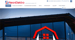 Desktop Screenshot of neonelektro.fi